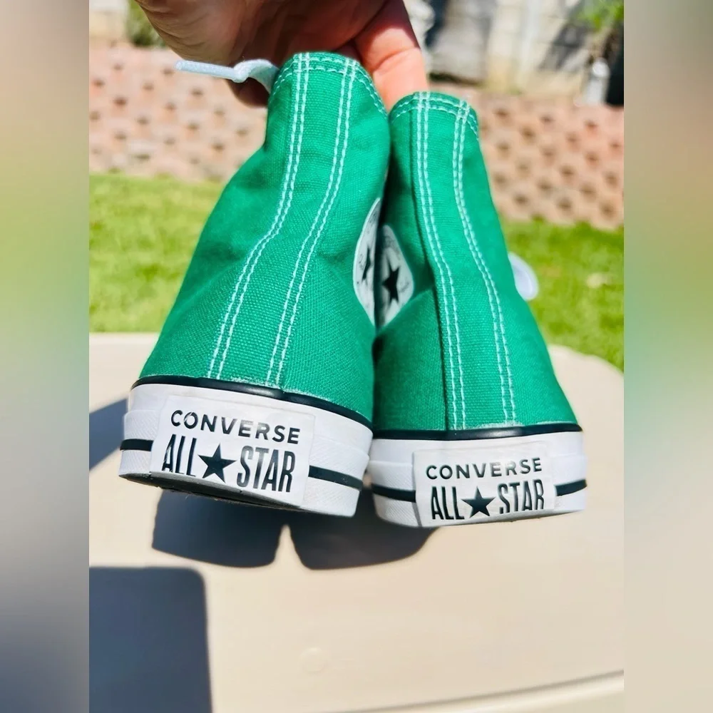 Converse Chuck Taylor All Star Hi Sneaker Amazon Green mens 8.0 women’s 10